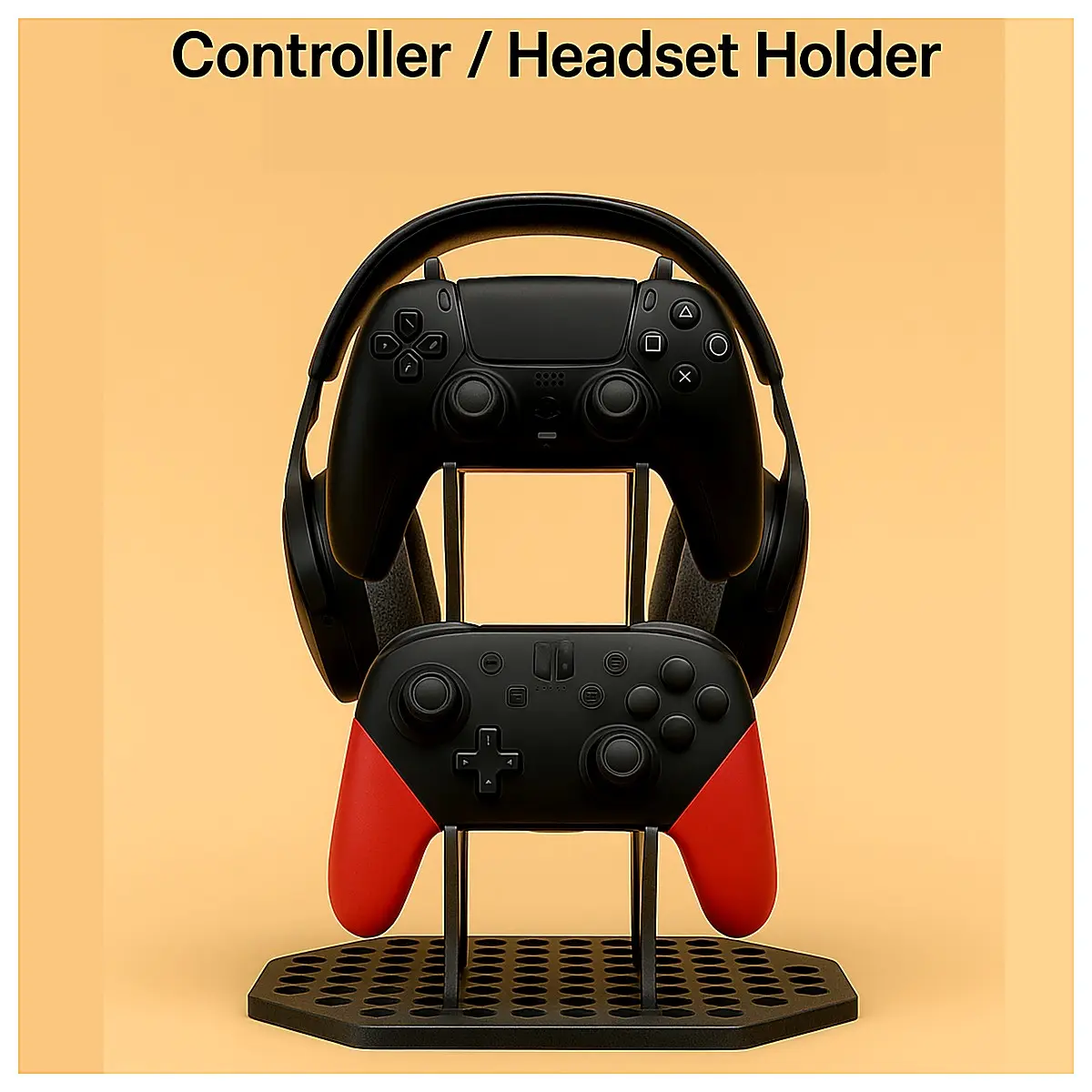 Controller Stand PS5 Holder for Controllers Desktop Organizer Game Accessories Extend Lifespan Gamer Accessory