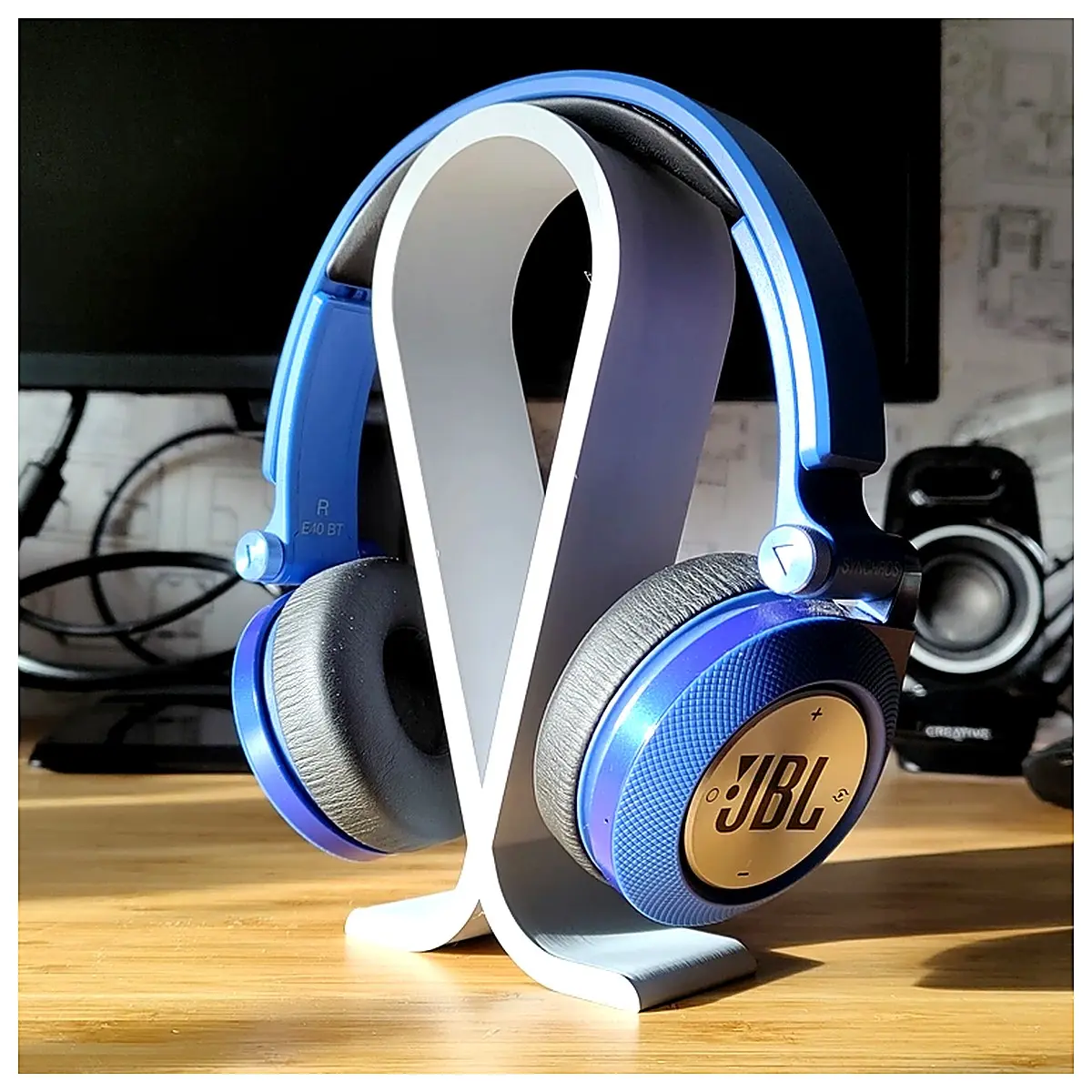 Headphone Stand Design Headphone Holder Phone Headset Base Desktop Storage Listening Headphones Stand Protection Accessories Noise Cance