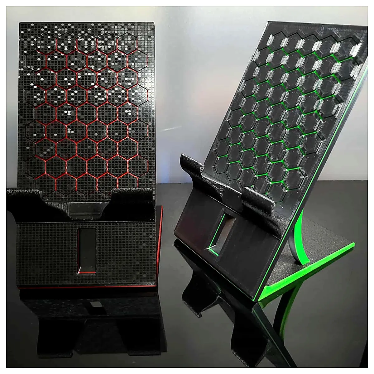 Honeycomb Phone Holder Mobile Holder Phone Clamp Phone Stabilizer Car Mount Desktop Stand Phone Accessory Parts