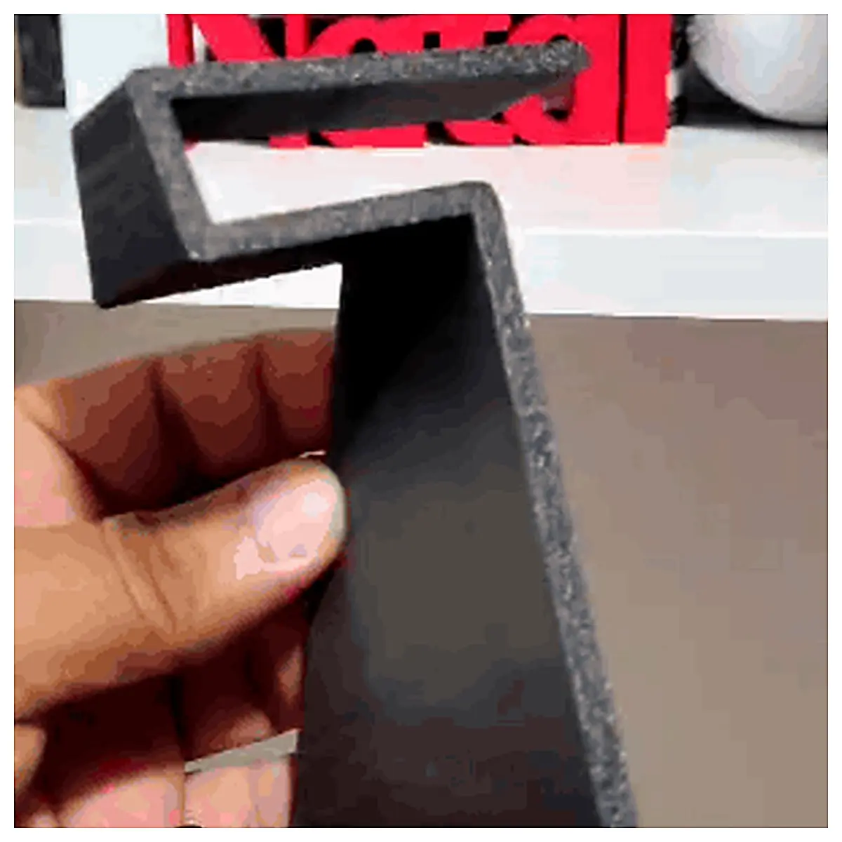 15mm Shelf Phone Holder Mobile Phone Stand Bracket Accessory Holder Phone Storage Desktop Stand Phone Mount Accessories