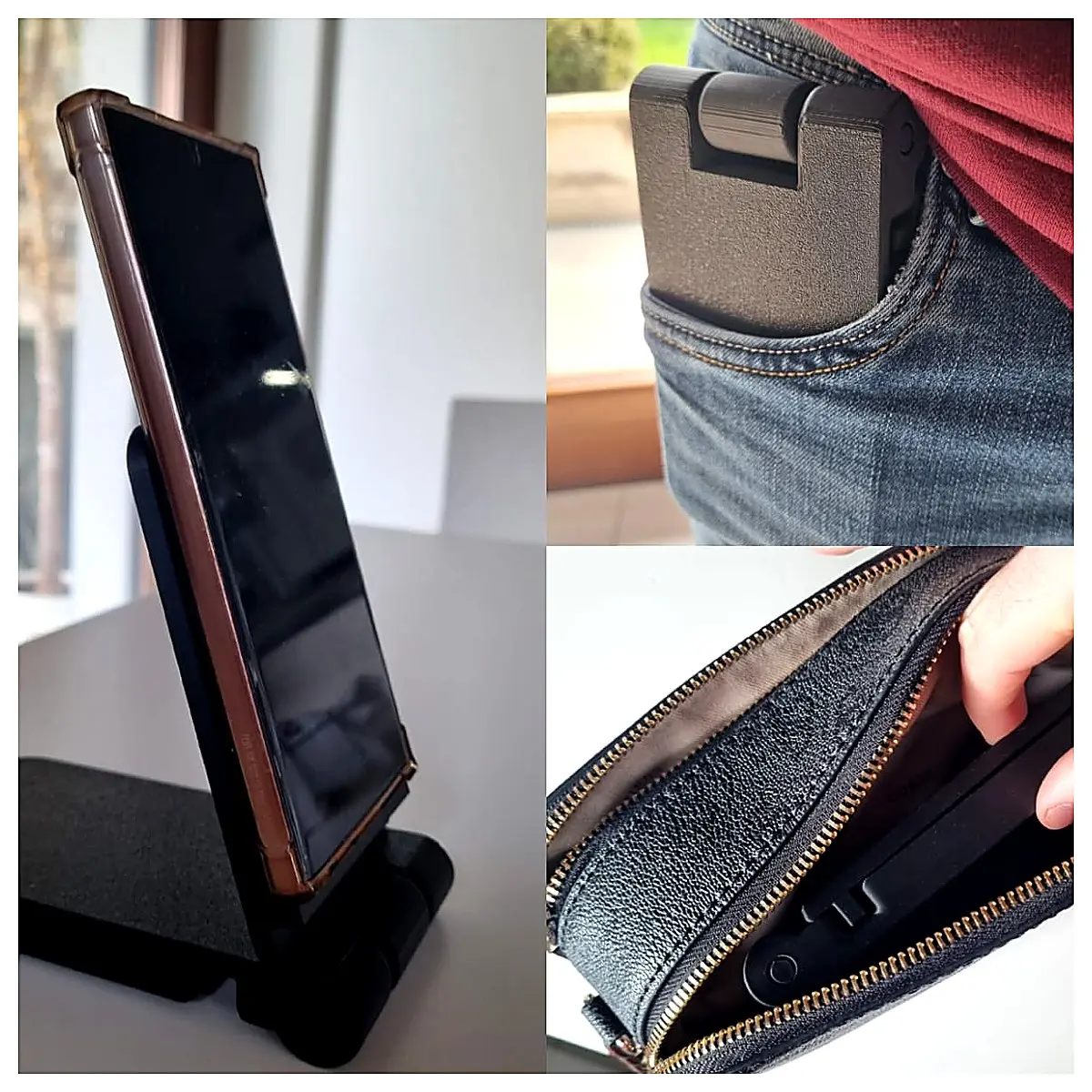 Foldable Phone Stand Desk Travel Car Mount Phone Stand Holder Accessory Mobile Stand Support Phone Stand Bracket