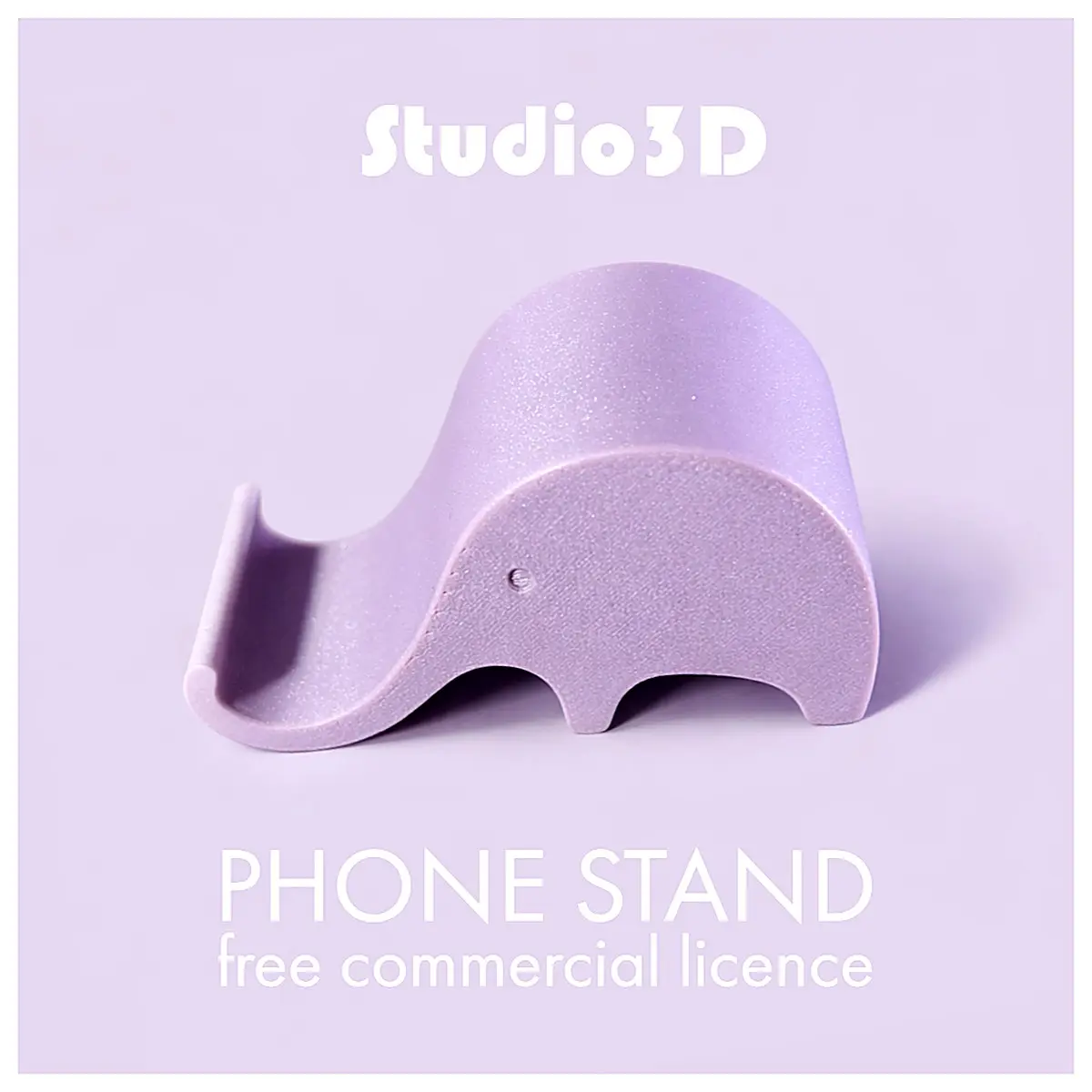 Pink Elephant Phone Stand Mobile Holder Desk Mount Phone Support Accessory Holder Creative Stand