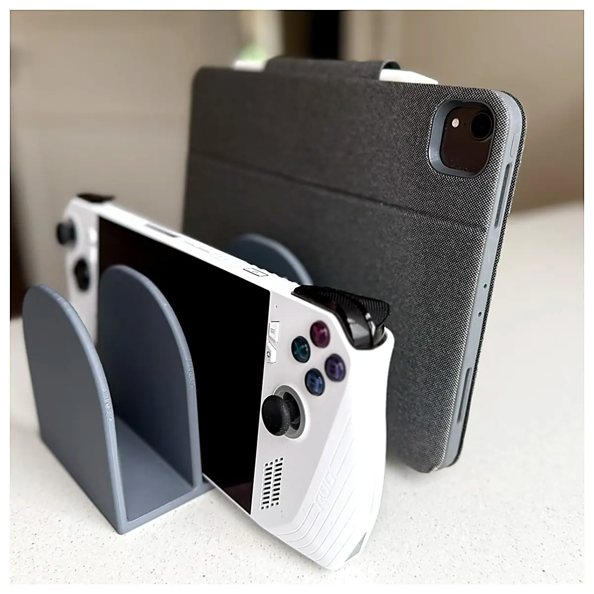 Multi Device Stand for Phone Tablet Gaming Console Phone Stand Tablet Holder Desktop Stand Mobile Holder Accessory Support