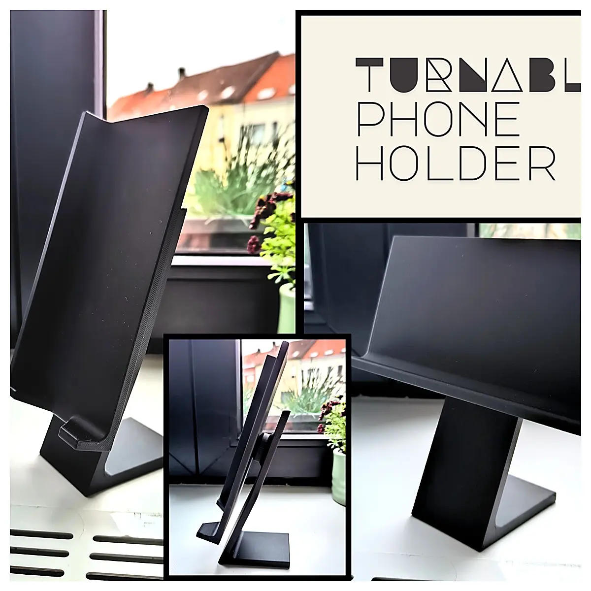 Rotating Phone Holder Adjustable Phone Stand Mobile Phone Clip Holder Desk Phone Support Phone Accessory Mount
