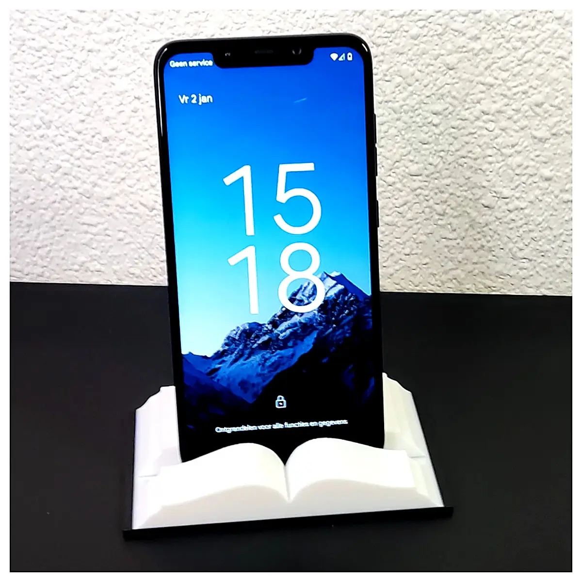 Phone Tablet Stand Open Book Style Adjustable Angle Mobile Holder Desk Stand Office Study Support Accessory