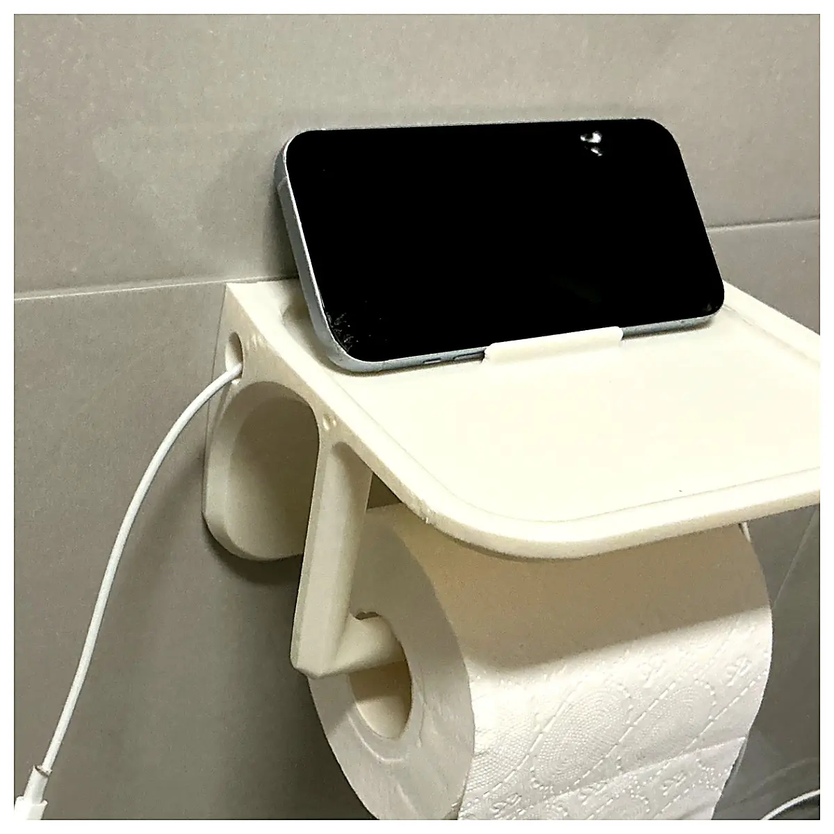 Toilet Paper Roll Phone Stand DIY Easy Print Phone Holder Phone Stand Accessory Mobile Stand Support Phone Holder Stand