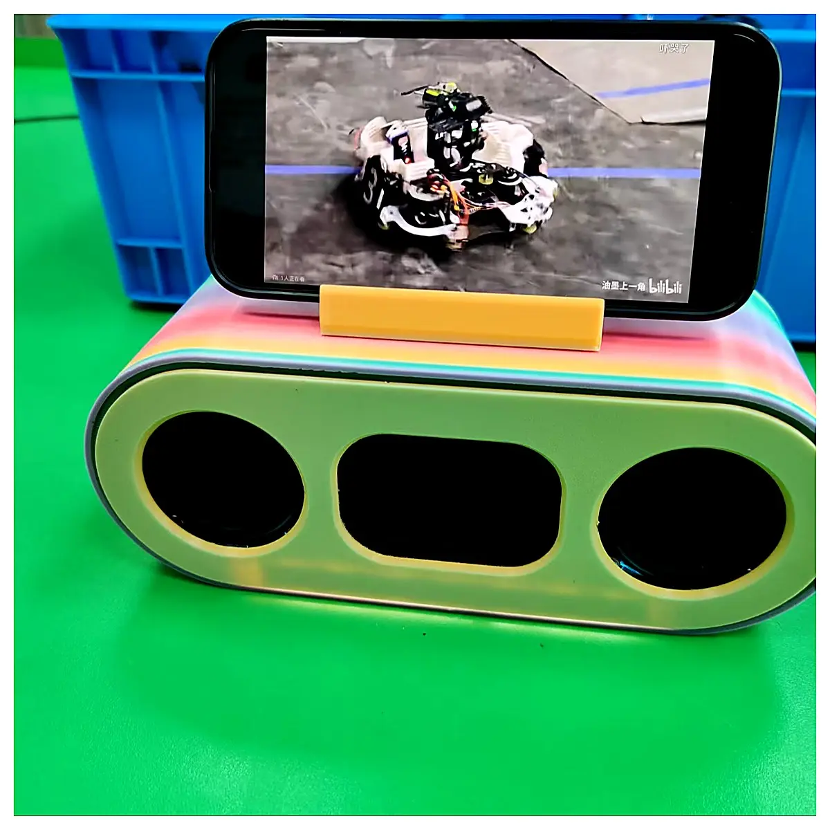 Bluetooth Speaker Phone Stand Mobile Headphone Holder Portable Speaker Phone Music Player Phone Stand Car Mount Accessory