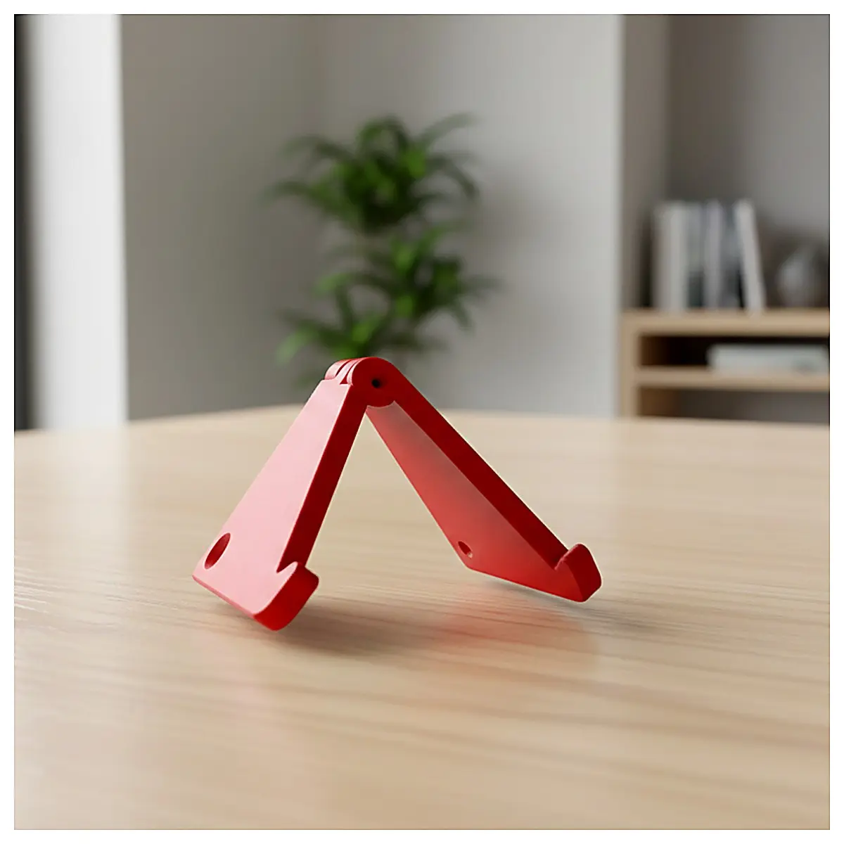Foldable Phone Stand Mobile Phone Holder Adjustable Phone Clip Smartphone Support Compatible with All Phones Desk Car Phone Stand