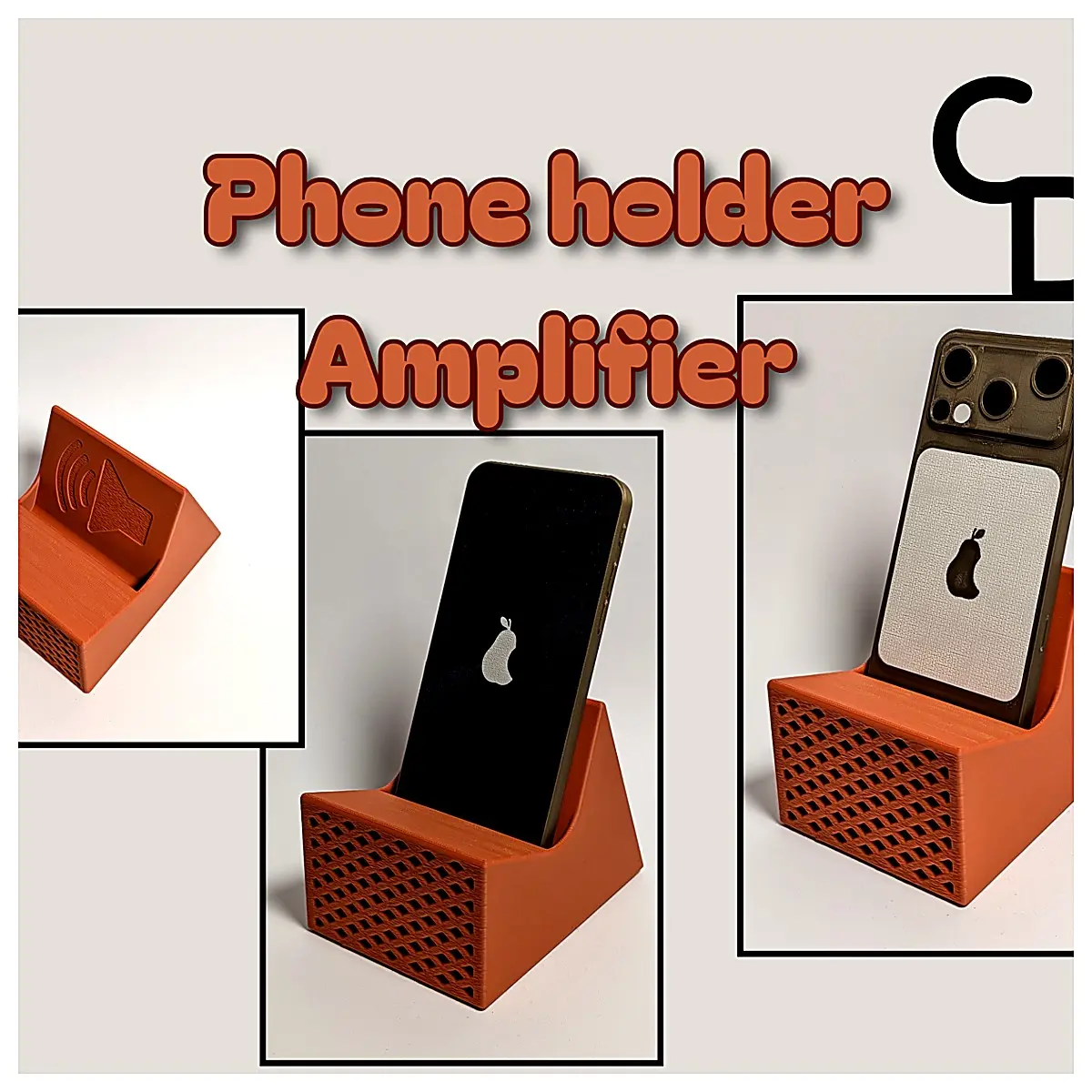 Audio Amplifier Phone Stand Sound Booster Volume Enhancer Phone Accessories Sound Improvement