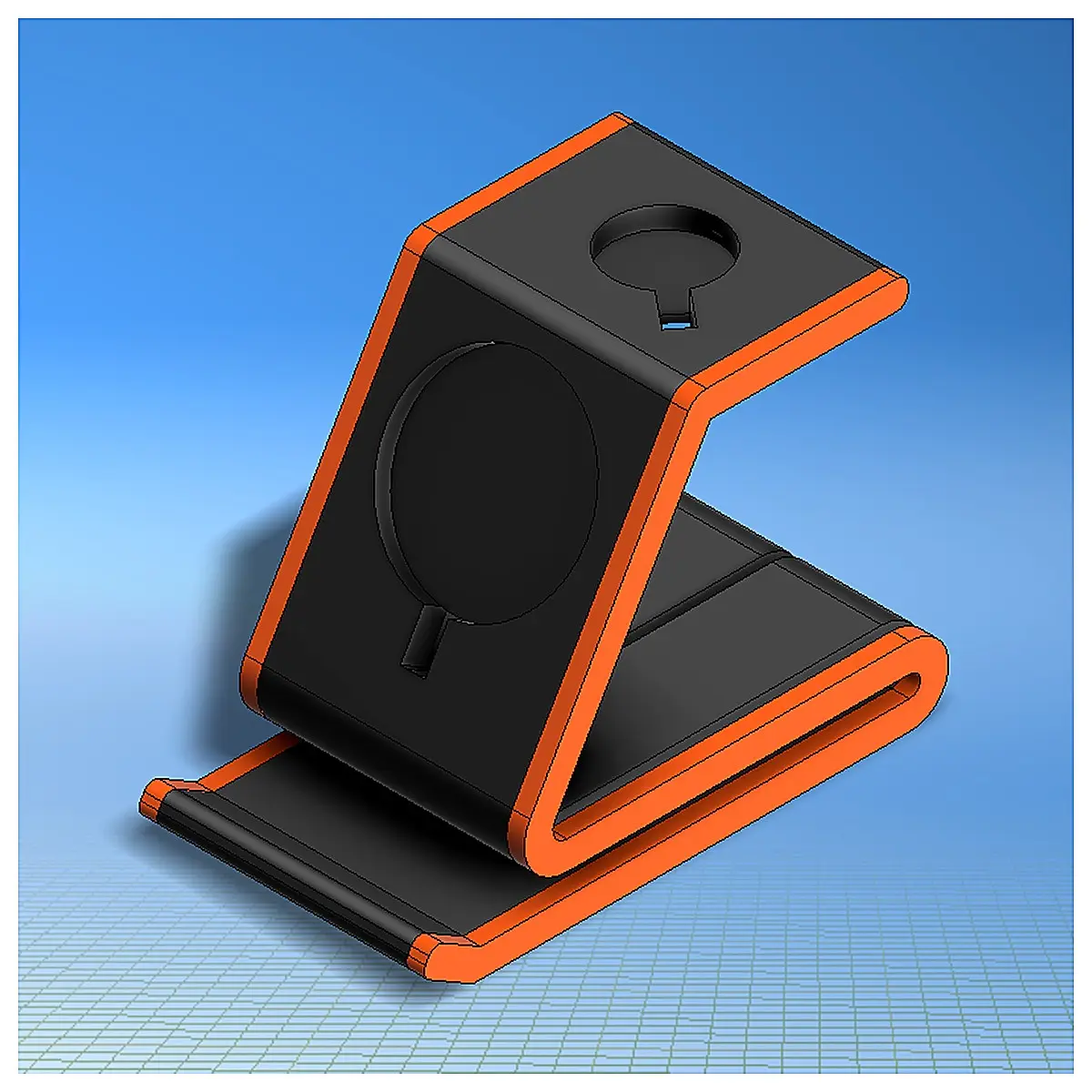 Phone Watch Charger Stand Phone Stand Charging Dock Smart Charging Station Phone Accessories Compatible with All Phones Desktop Charging Rack