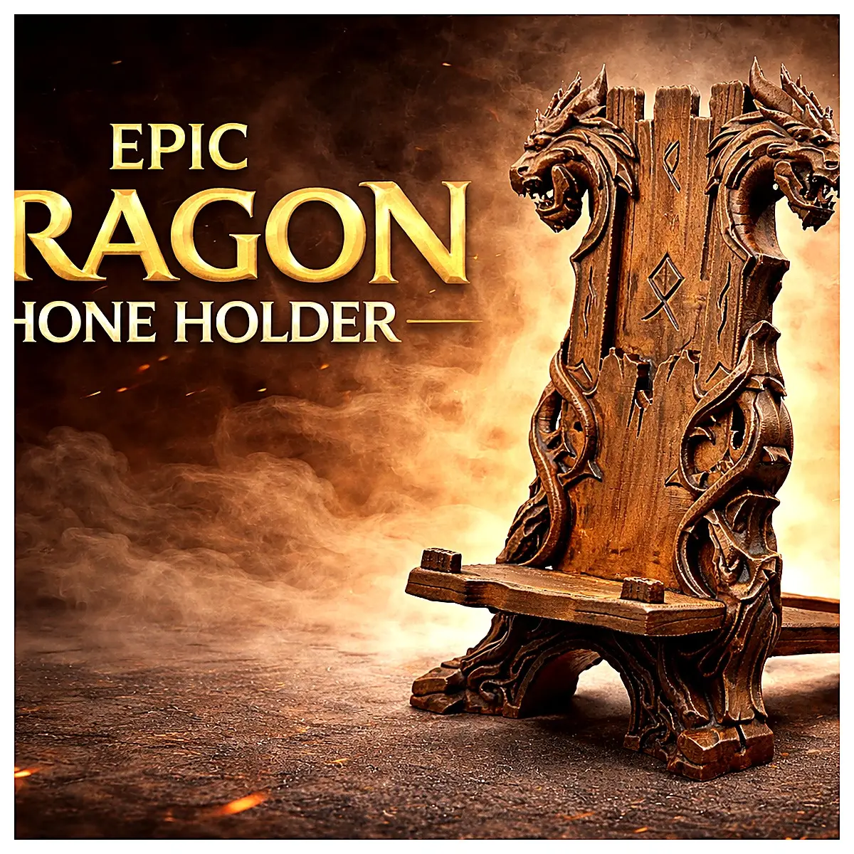 Epic Dragon Phone Tablet Stand Phone Holder Tablet Stand Creative Desktop Holder Adjustable Angle Stand for Office Learning