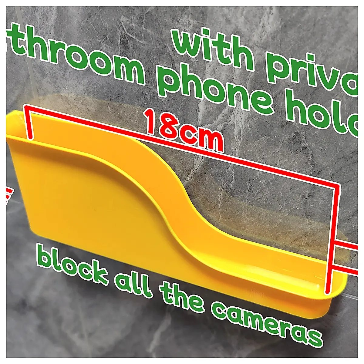 Bathroom Cell Phone Holder Cell Phone Mount Phone Holder Cell Phone Stand Bathroom Phone Holder Privacy Protection Mobile Phone Support