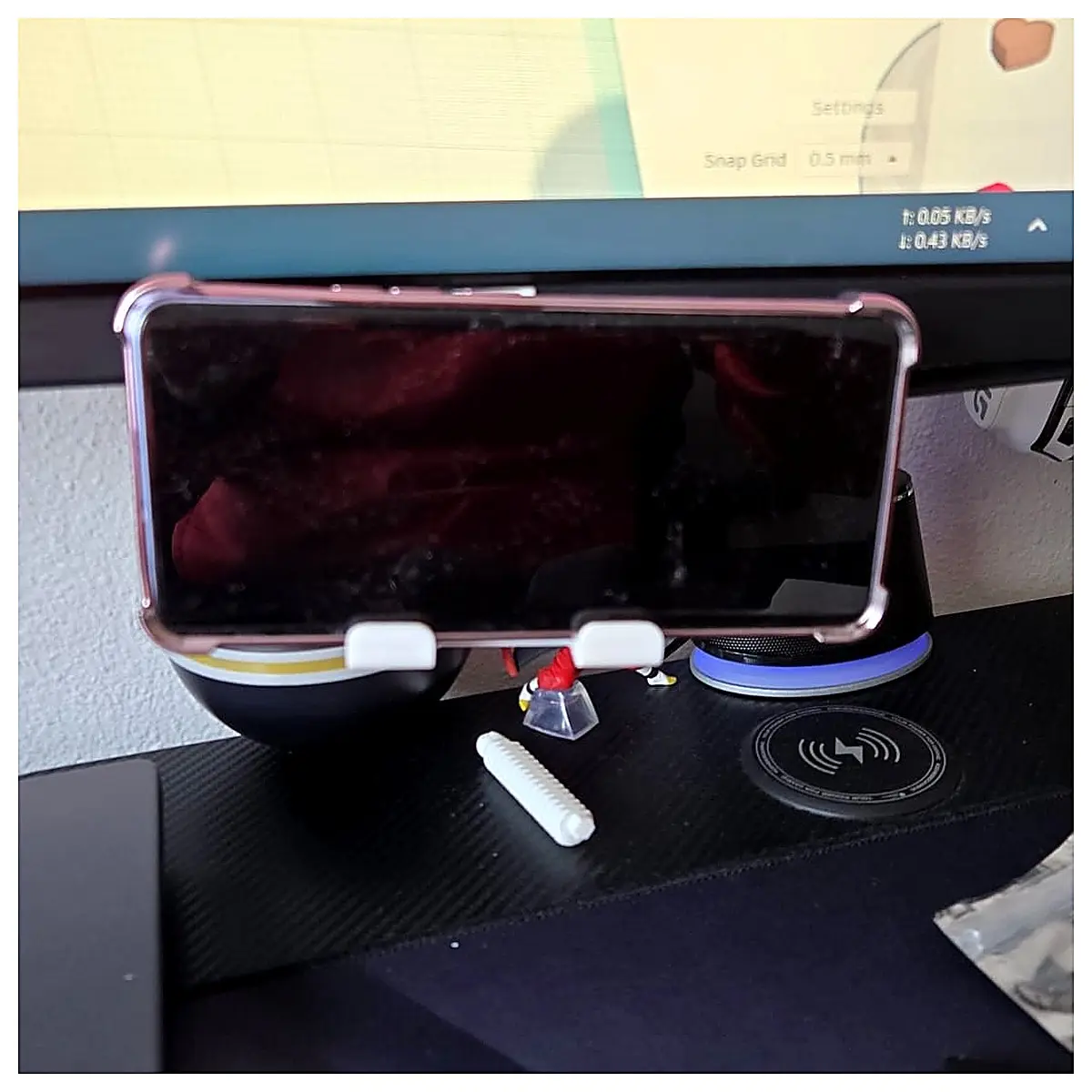 Mobile Phone Holder Display Desktop Mount Clip Holder Screen Holder Phone Stand Accessory Bracket