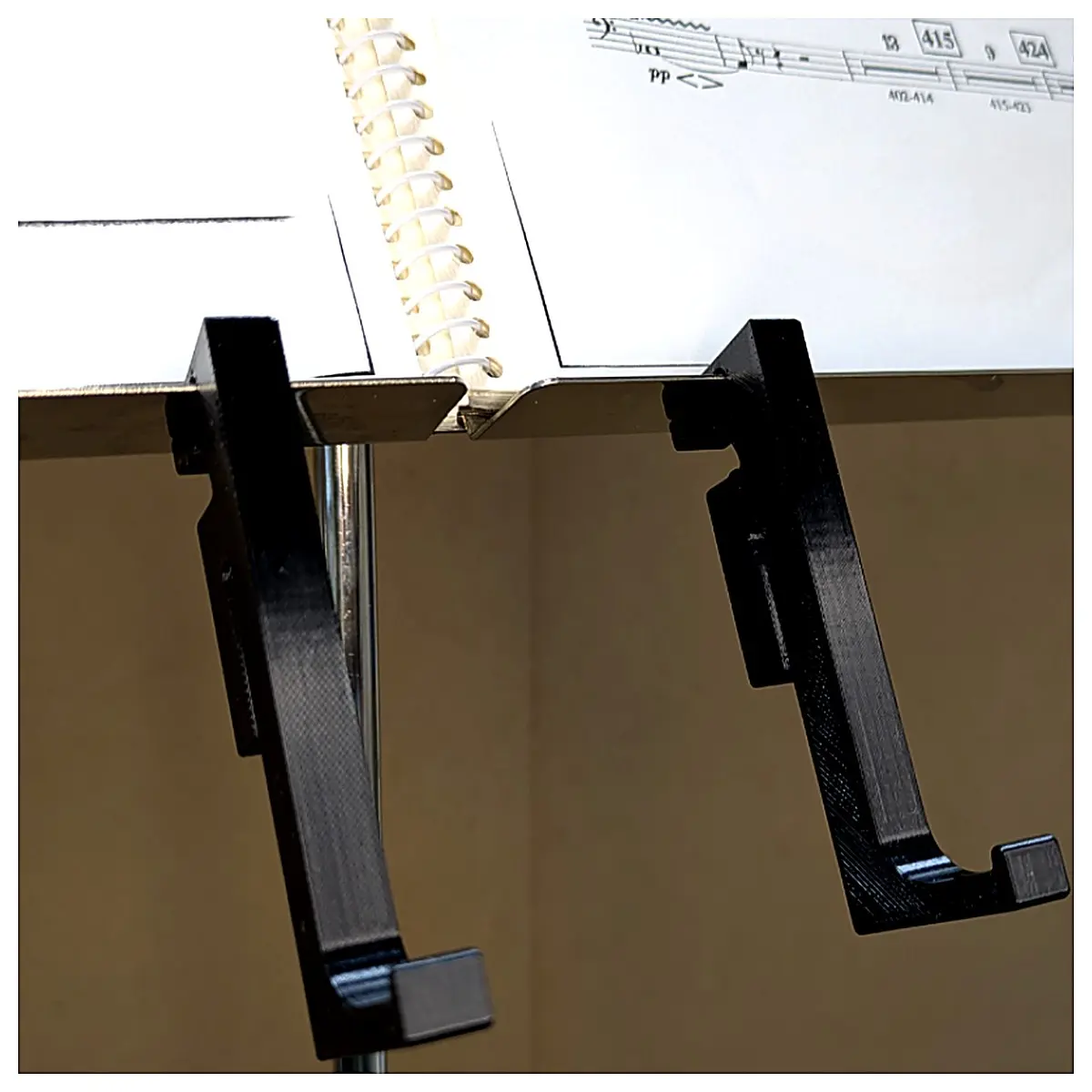 Tuner Clip Holder Music Stand Clip Smartphone Speaker Support Music Accessory Tuning Aid Pitch Clip Stable Secure