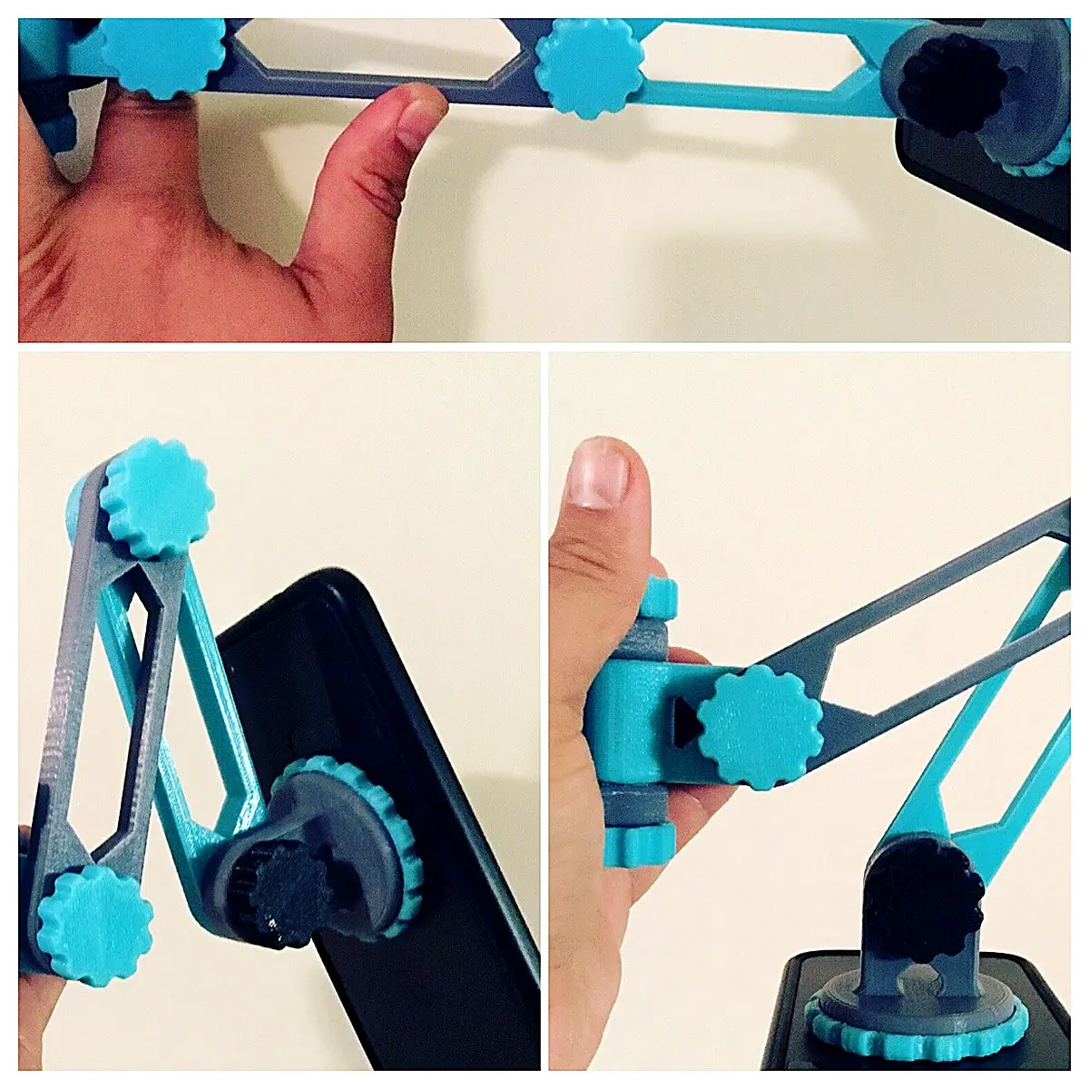 Car Phone Holder Mount Adjustable Smartphone Holder Mobile Phone Holder Vehicle Phone Stand Car Holder Driving Support Phone Accessories