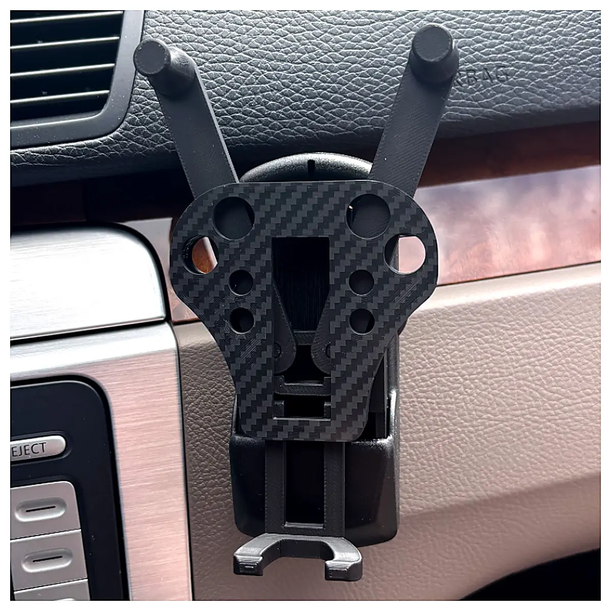 B6 3C Car Phone Mount Holder Dashboard Vent Magnetic Adjustable Support for Navigation