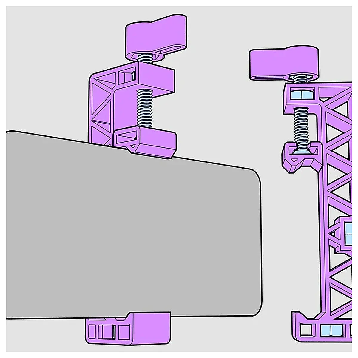 Mobile Tripod Holder Phone Clamp Mount Stabilizer Camera Accessory Phone Stand Bracket Support