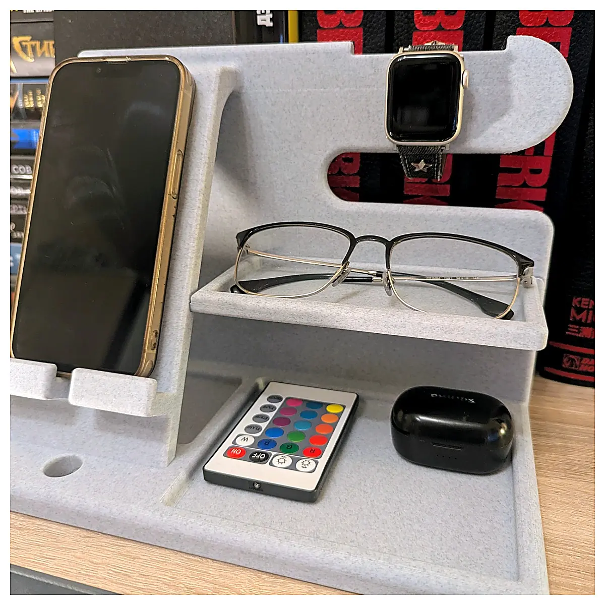 Phone Holder Desktop Organizer Phone Stand Holder Phone Card Holder Desktop Shelf Phone Accessory Organize Your Phone