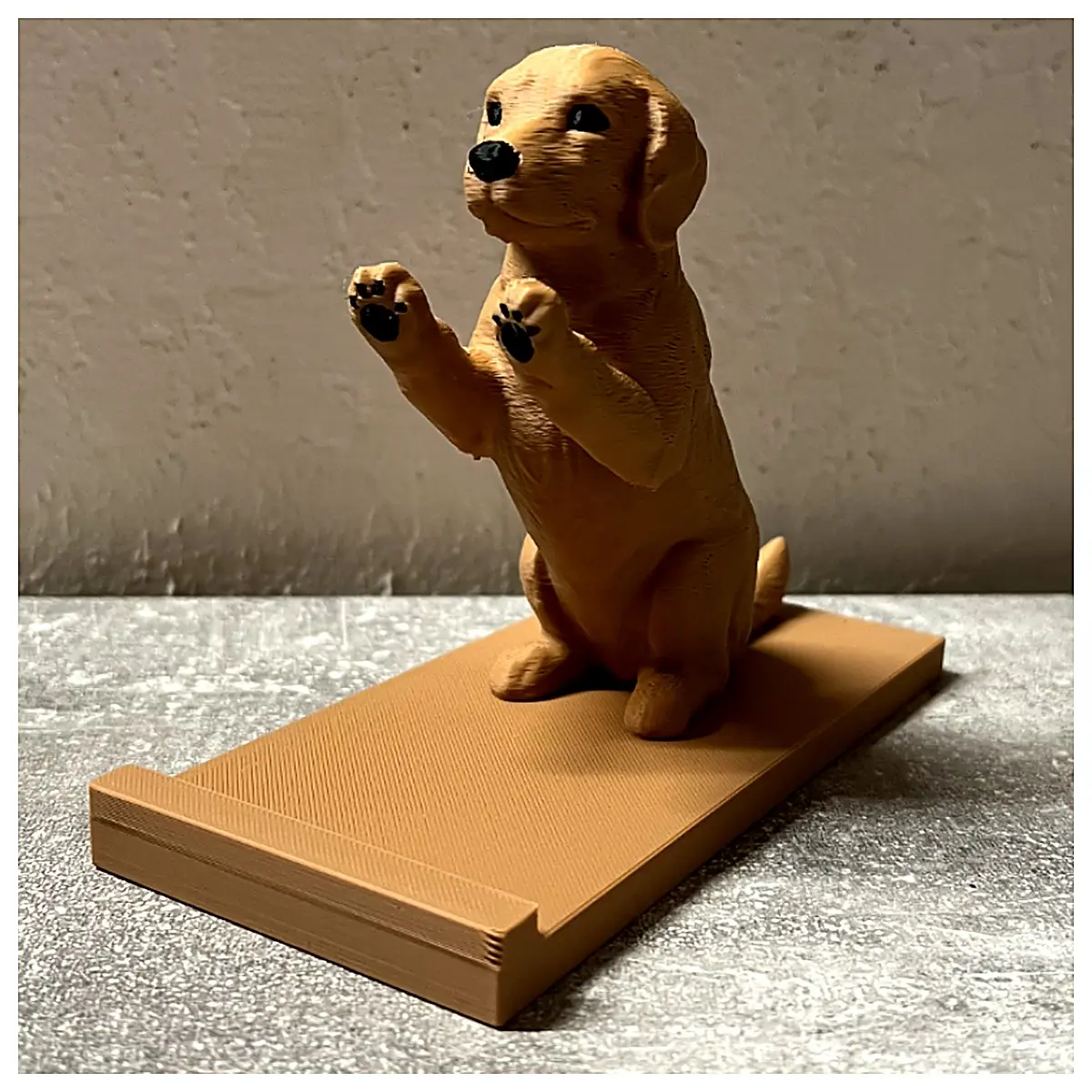 Cute Dog Phone Stand Pet Holder Desktop Stand Smartphone Cradle Dog Case 360 Rotation Phone Support