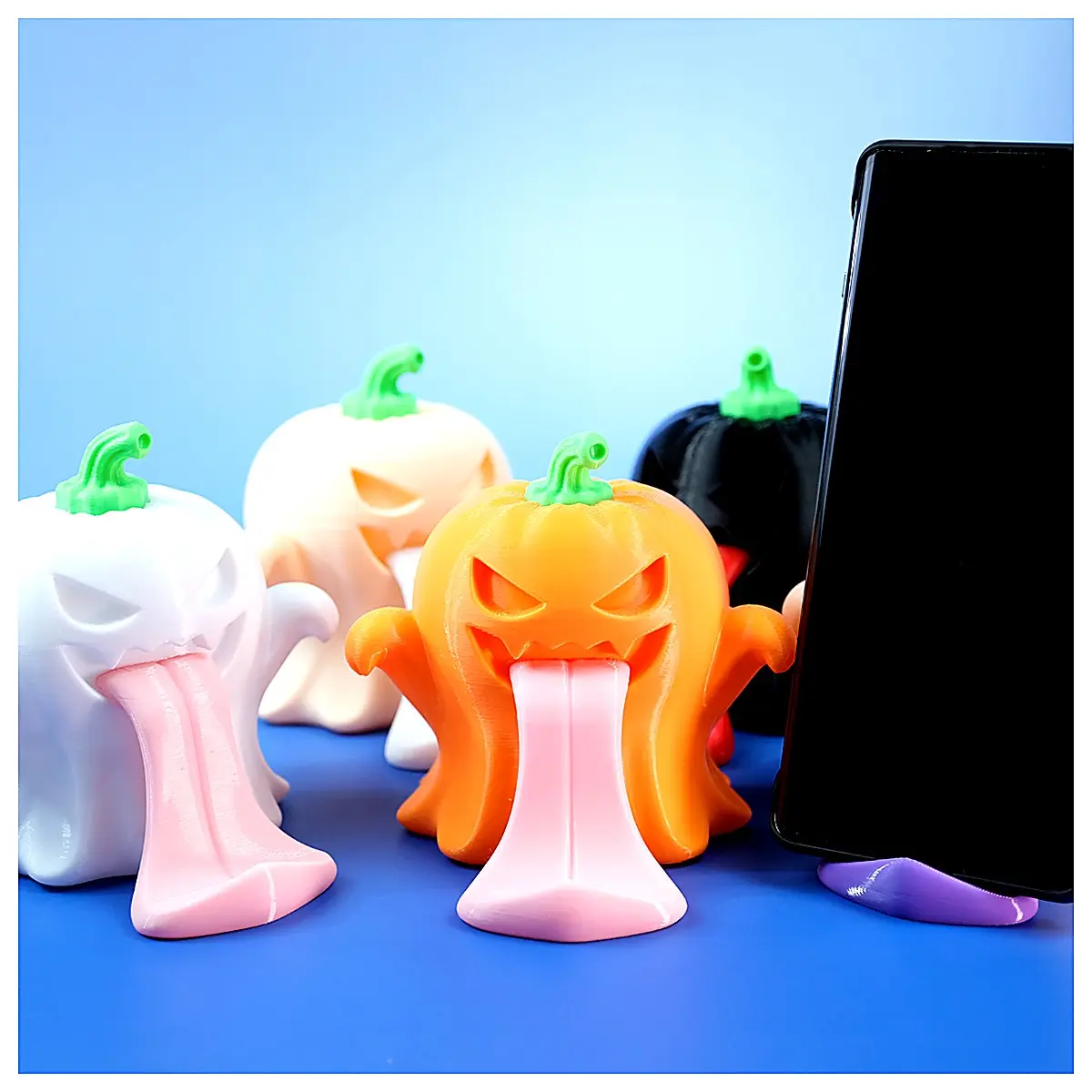 Ghost Phone Stand Creative Cute Desktop Phone Holder Mobile Stand Accessory Phone Support