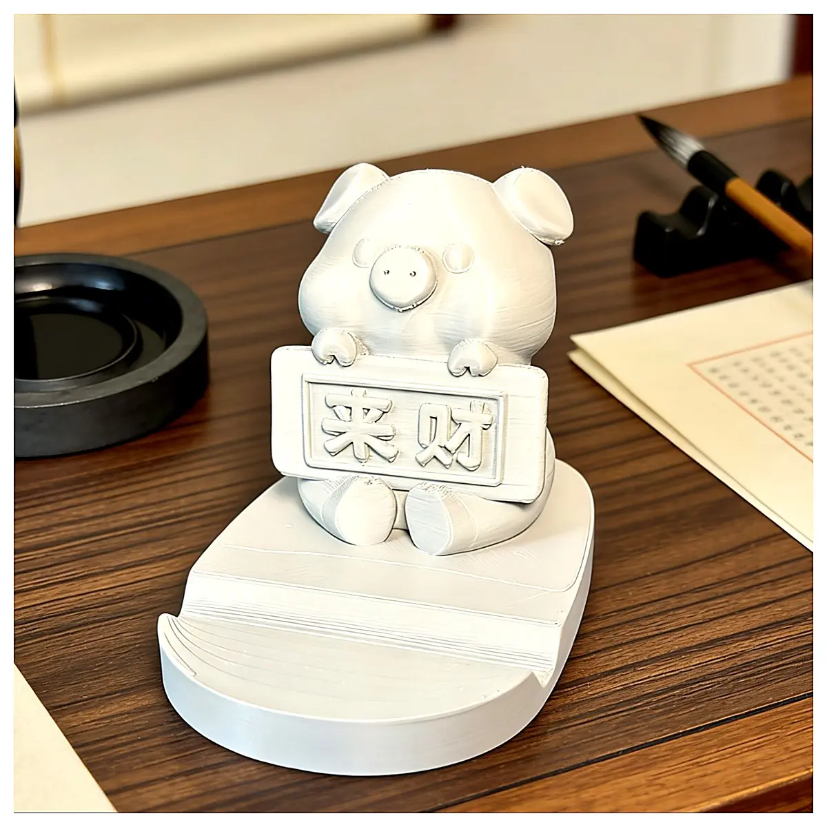 Cartoon Little Piggy Money Phone Stand Mobile Holder Bracket Phone Support Desktop Stand Office Learning Phone Accessory