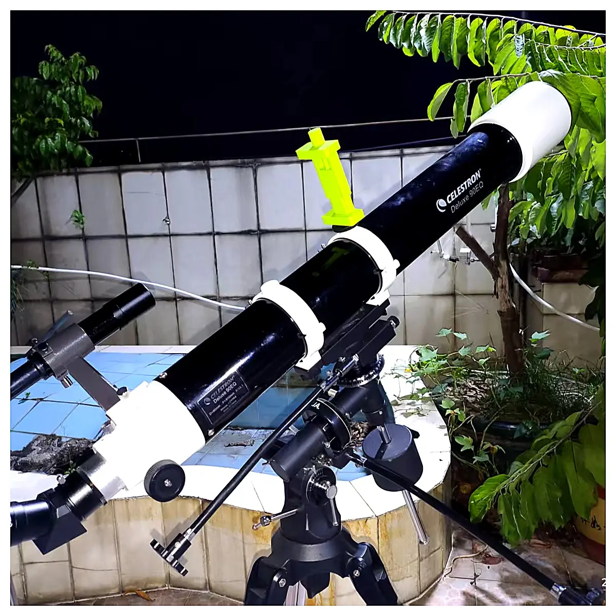 Telescope Phone Tripod Mount Star Gazing Holder Mobile Telescope Support Photography Accessory Outdoor Viewing