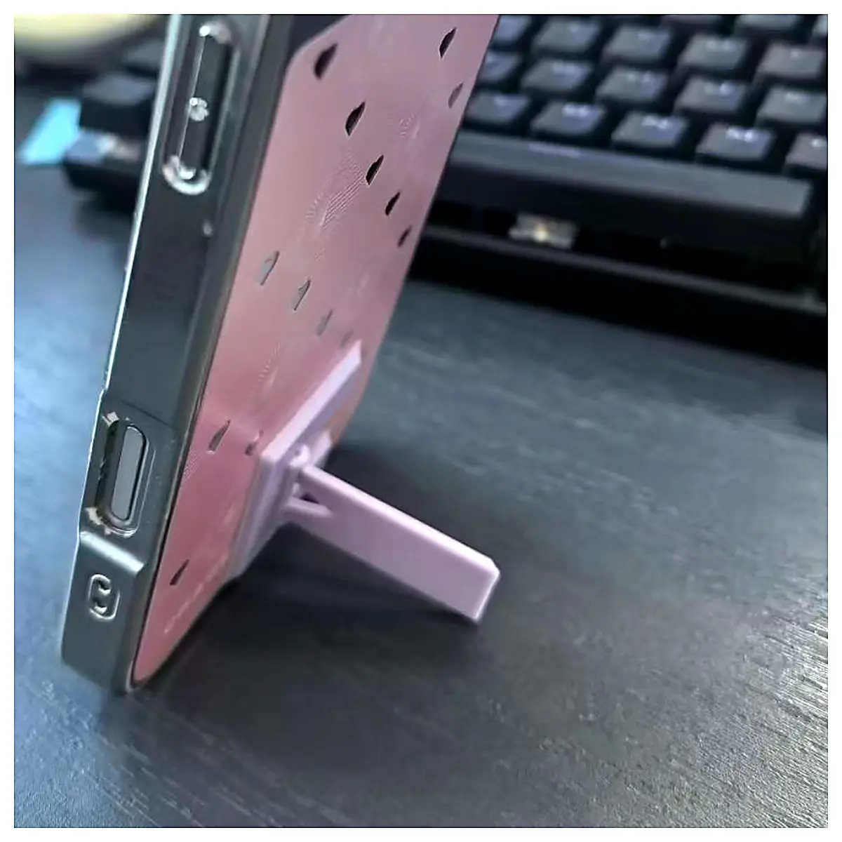Phone Stand Ultra Thin 2mm Portable Holder 2 55g Lightweight Printing Stand Mobile Support Accessory