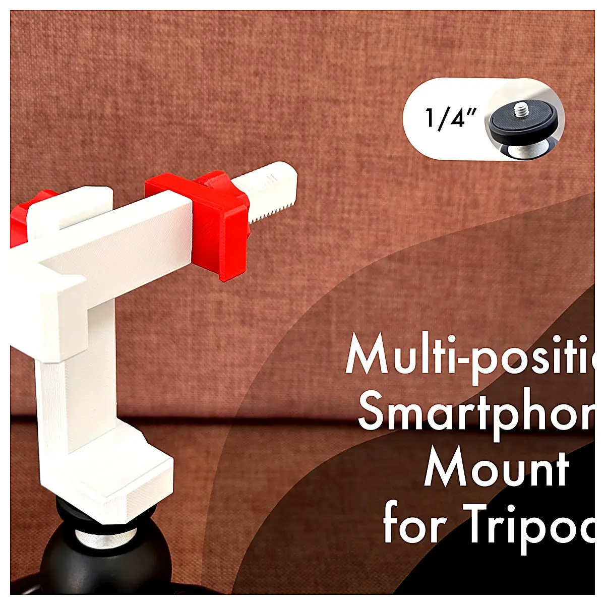 Smartphone Holder 1 4 Inch Tripod Accessory Multi Angle Mobile Phone Mount Phone Bracket Support Phone Accessories