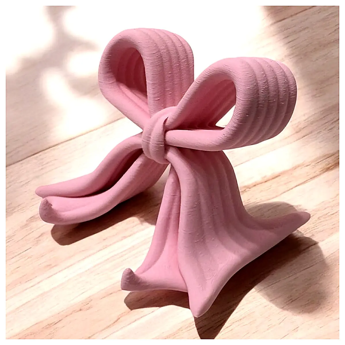 Bow Knot Phone Holder Teen Girl Room Decoration Phone Stand Mobile Holder Accessory Desktop Holder Decorative Stand
