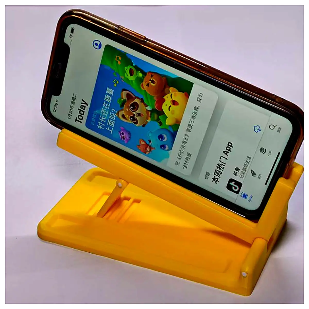 Phone Stand Side Sleep Phone Stand Dual Use Phone Stand Holder Bracket Angle Adjustable Compatible with Various Phones Accessory Stand Parts
