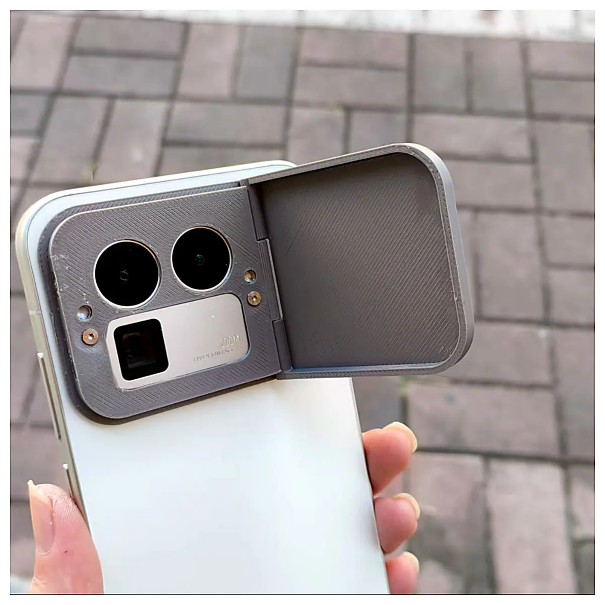 ZTE GT8PRO Flip Cover Camera Protector Phone Stand Camera Protection Phone Stand Holder Mobile Accessories Phone Case Stand