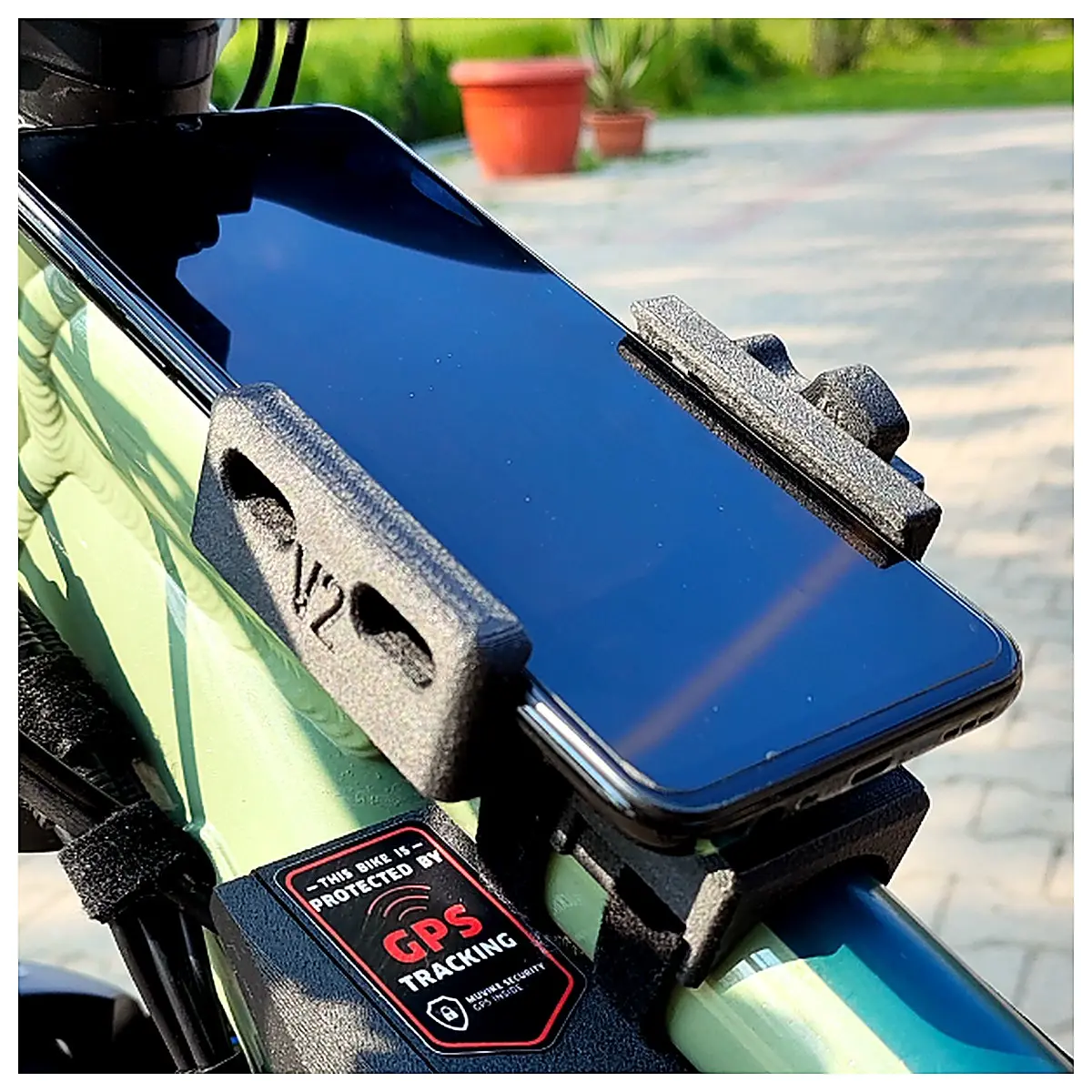 Bike Frame Phone Mount Holder Cycling Mount Phone Bracket Accessories Mounting Ride Mobile Holder Compatibility