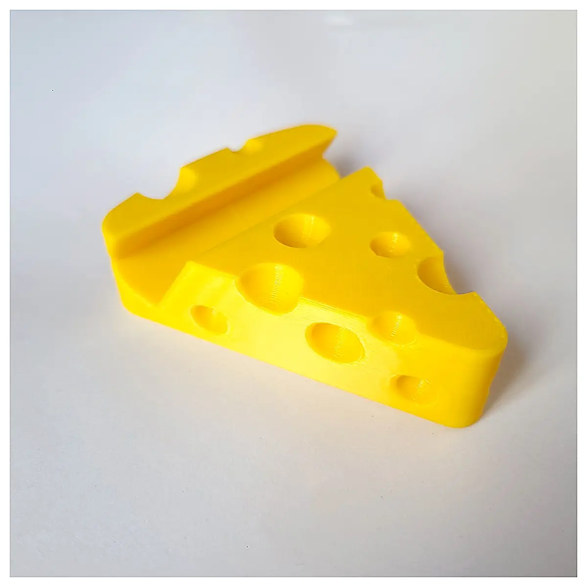 Cheese Phone Holder Creative Food Phone Stand Desktop Display TV Mount Cheese Decoration Phone Accessory Parts