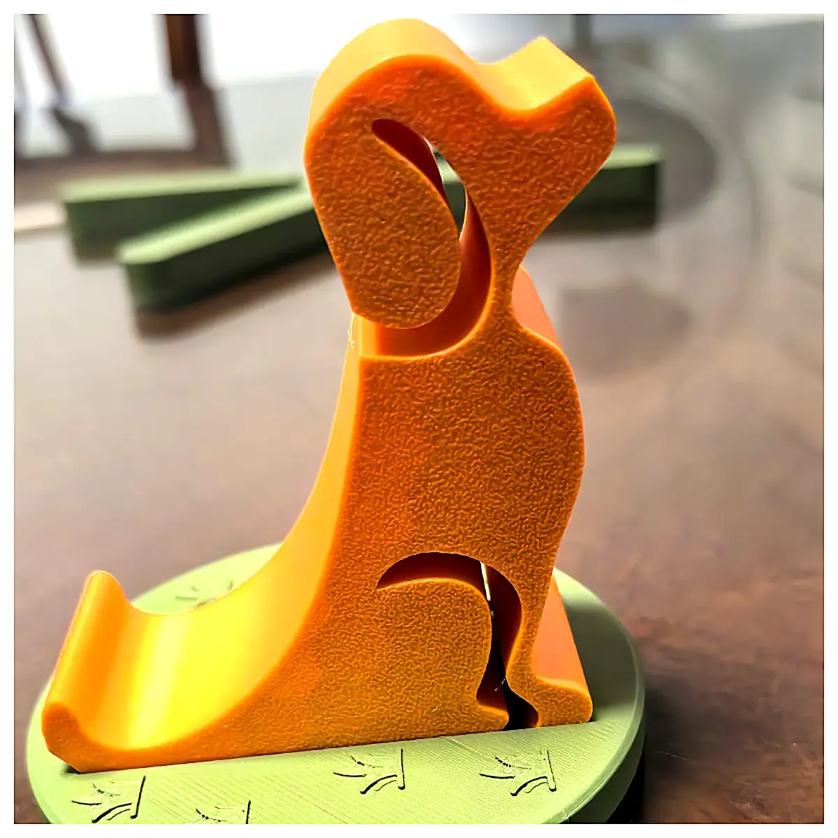 Dog Phone Holder Stand Pet Mobile Mount with Base Desktop Phone Stand Pet Accessories Phone Holder Parts Mobile Stand Support