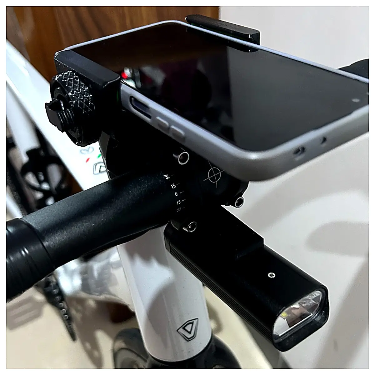 Road Bike Phone Mount Front Holder Cycling Phone Mount Accessory Mobile Holder Bracket Bike Phone Stand Riding Phone Support