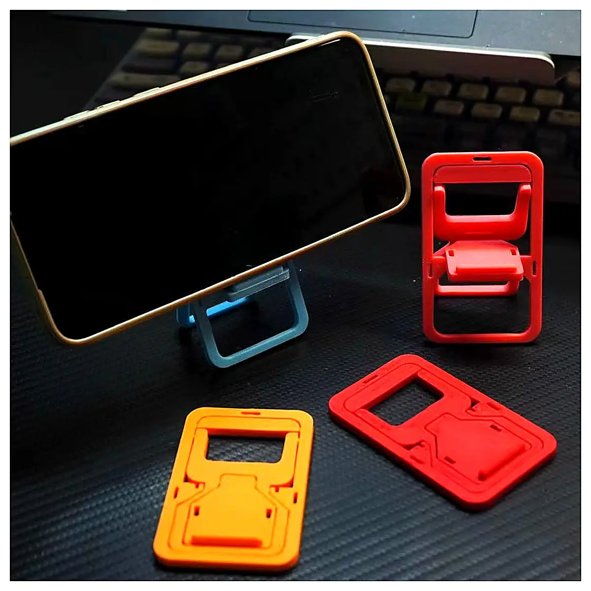 Foldable Phone Stand Quick Assembly 27 Minutes Desktop Phone Stand Phone Stand Accessories Mobile Stand Holder