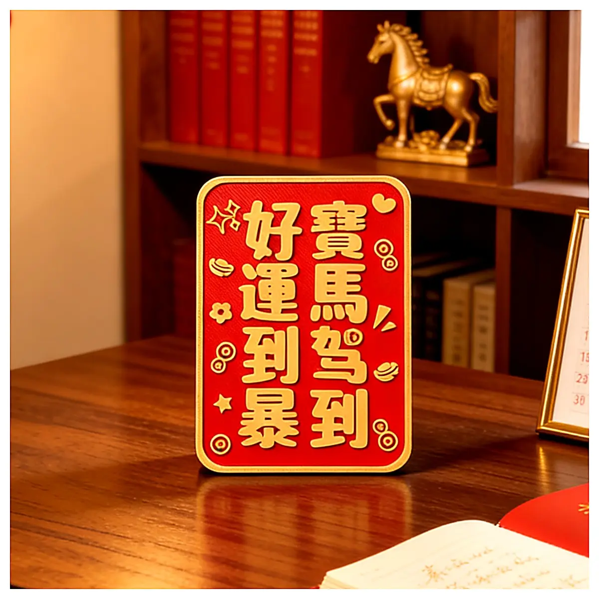 Ethereal Steed 2026 Year of the Horse Riding Accessories Sports Gear Race Horse Parts Training Equipment Race Apparel