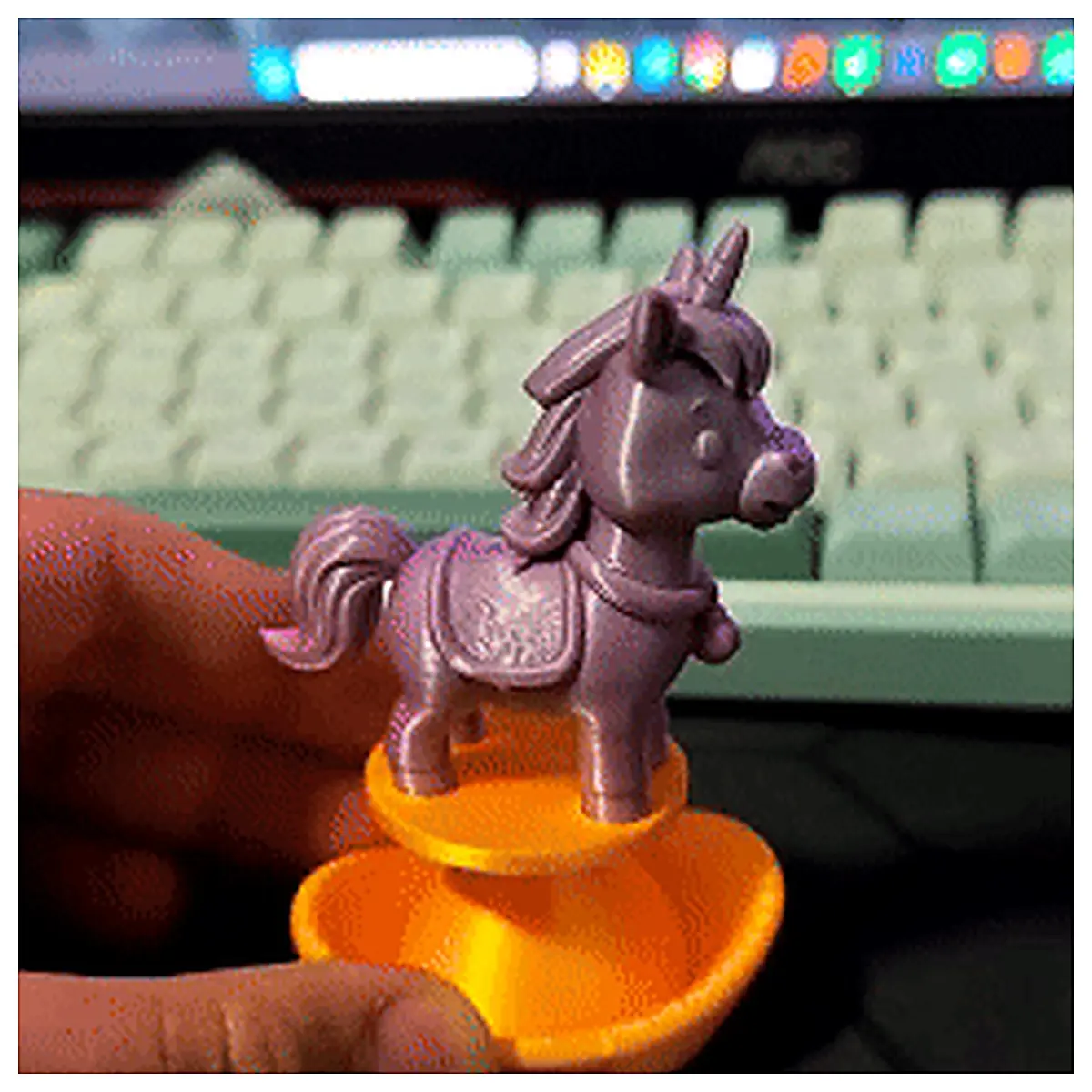 Immediately Come Wealth Lucky Cute Foal Toy Horse Simulation Small Horse Model Children Birthday Gift Cute Foal Accessories Plush Horse Collectible To