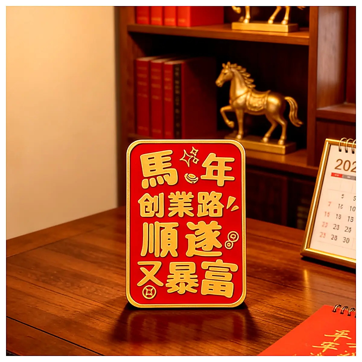 Spirited Stallion 2026 Year of the Horse Riding Accessories Sports Equipment Training Tools Racehorse Supplies Horse Tack Accessories Fitness Horse