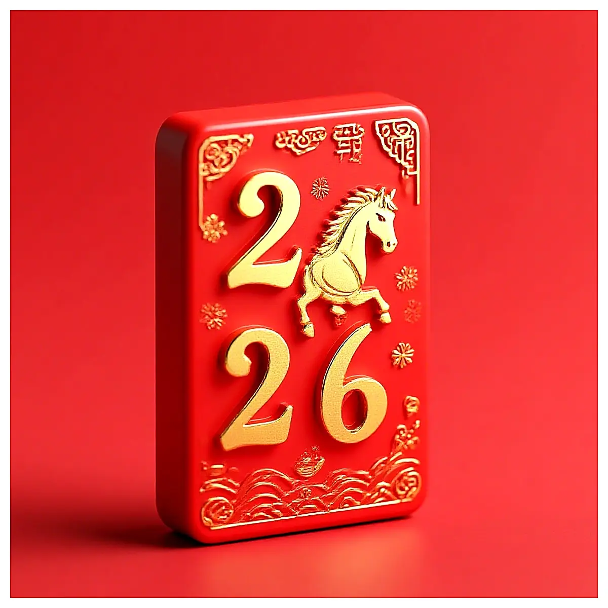 Ethereal Steed 2026 Year of the Horse Decoration Horse Figurine Horse Model Horse Sculpture Horse Art Piece Lucky Year Gift Feng Shui