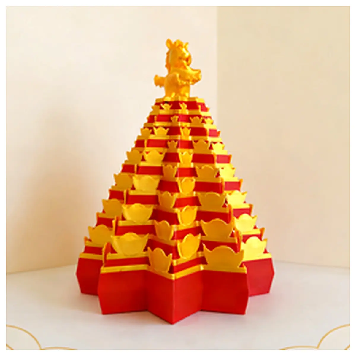 Extendable Xiaofaizhi Tree Model 3 Potted Plant Decor Indoor Greenery Succulent Support Garden Ornament Desktop Plants