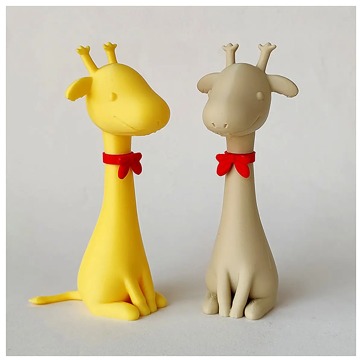 Cute Elastic Giraffe Toy Soft Simulation Animal Children s Educational Plush Baby Gift Adorable Desktop Decoration Fun Filler Toy