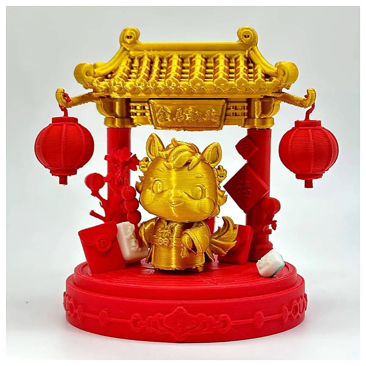 Dunhuang Stacked Relief Sculpture Divine Horse Bringing Auspiciousness 2026 Year of the Horse Model 18 Art Decor Collectible Figurine