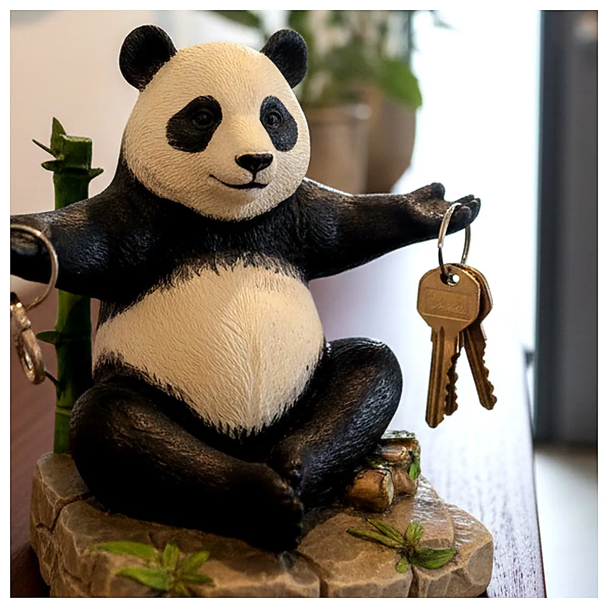 Volcano Bear Hidden Edition Knit Keychain Figurine Pendant DIY Decoration Accessories Adjustable Plush Toy Craft Supplies