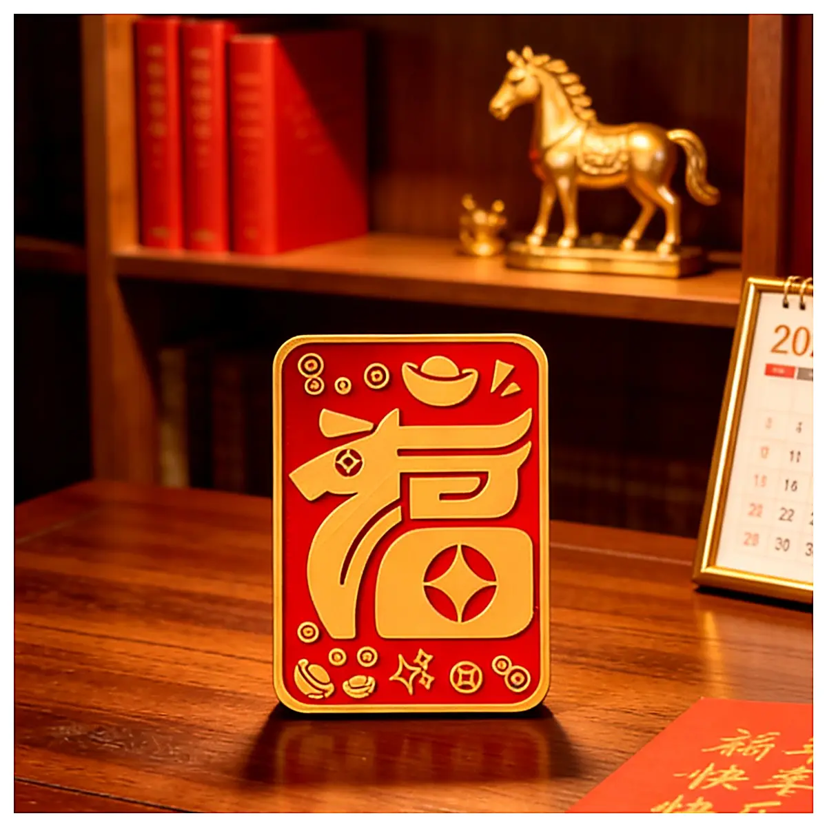 Ethereal Stallion Horse 2026 Year of the Dragon Riding Accessories Sports Equipment Race Horse Gear Training Tools Colt Equipment