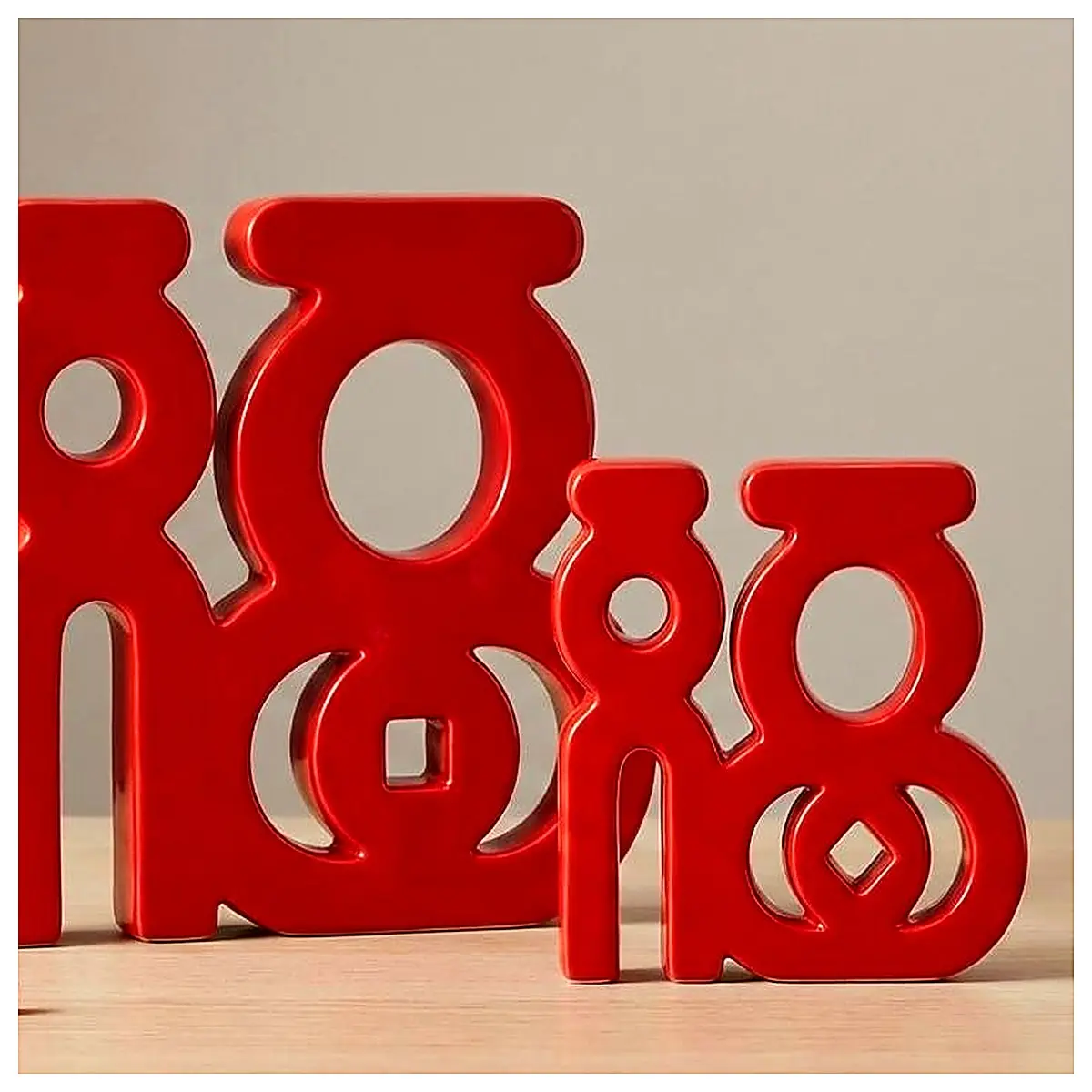 Fu Ru Wheel Turning Rotating Feng Shui Decor Enhance Ward Off Evil Attract Luck Home Decor Good