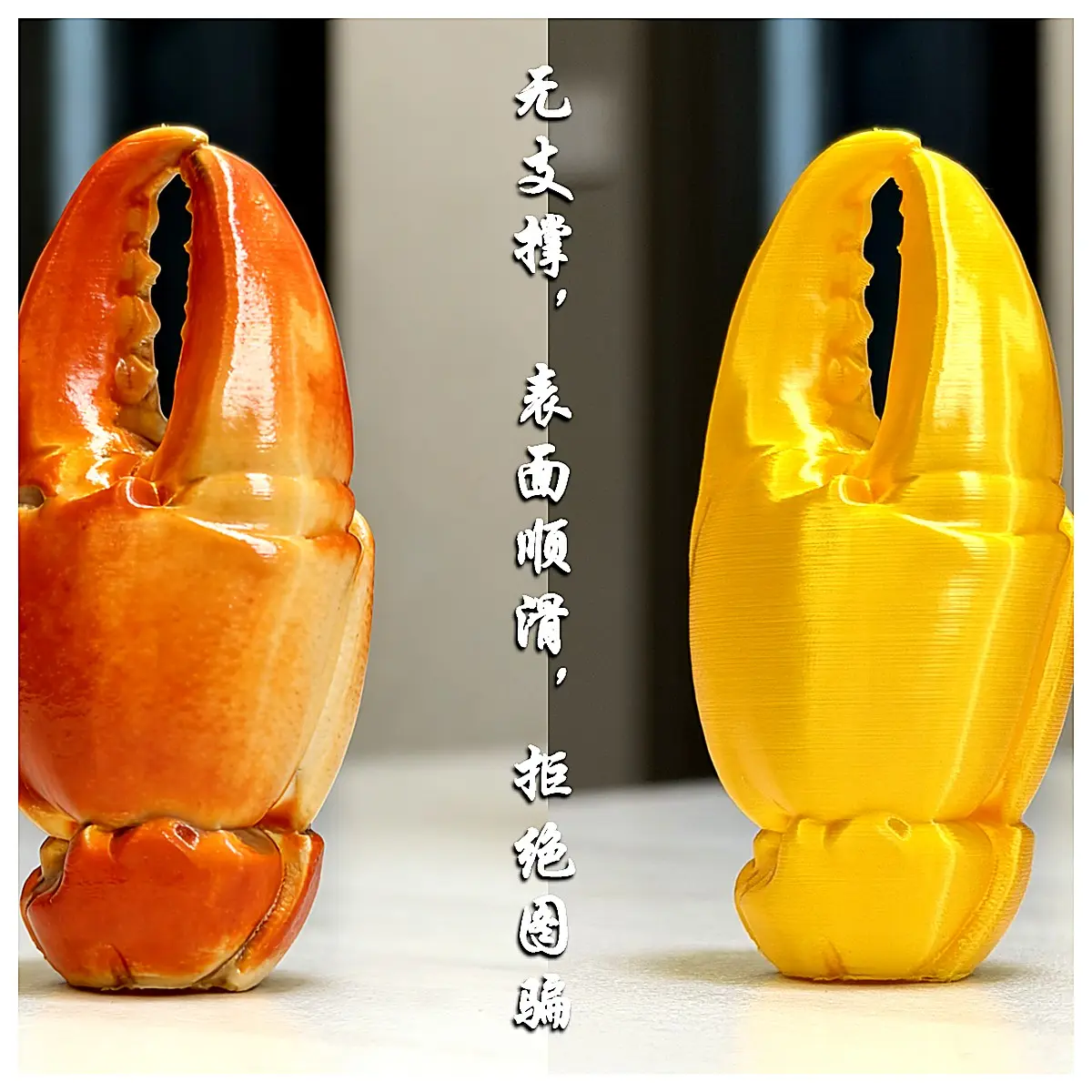 Creative Crab Pen Holder Desktop Decoration Phone Stand Office Organizer Mini Figurine Gift Youqiren