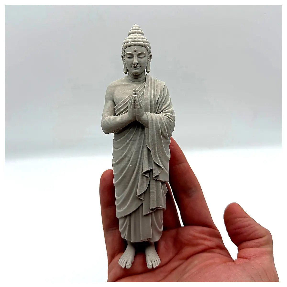 Buddha Statue Figure Shakyamuni Sitting Pose Sculpture Decorative Item Zen Art Home Office Decoration Spiritual Figure