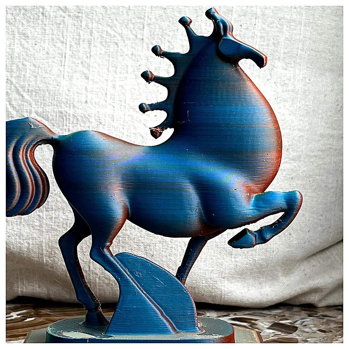 Horse Sculpture Art Figurine Decorative Animal Statue Home Decoration Desktop Ornament Friends Family
