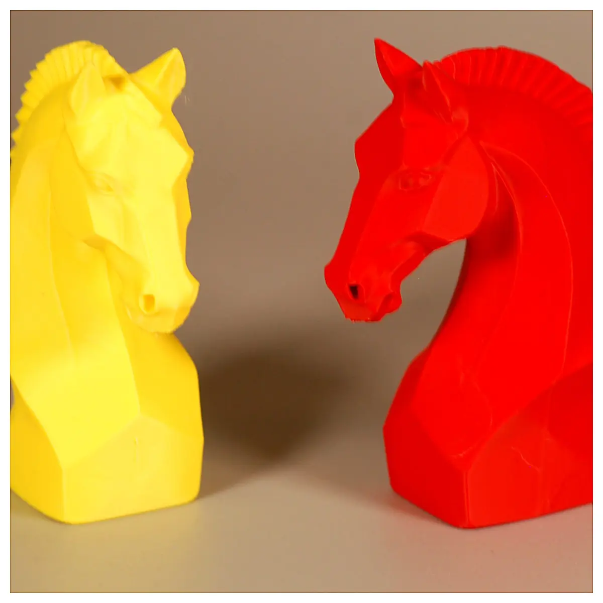 Horse Head Sculpture Toy Model Horse Statue Decoration Desktop Figurine Pet Model Creative Gift Indoor Decor